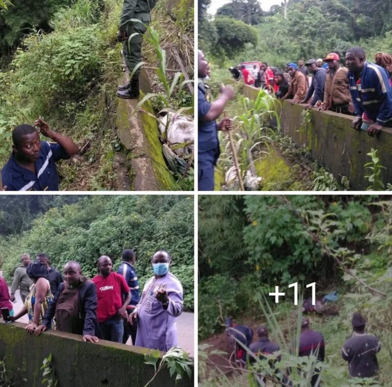 Falaise de Dschang : Deux corps l!gotés découverts en décomposition, inhumés sur place
