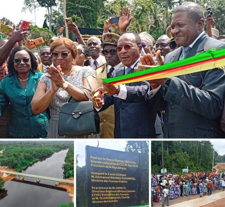 Cameroun – Malombo : Ferveur populaire pour la mise en service du pont sur le Nyong