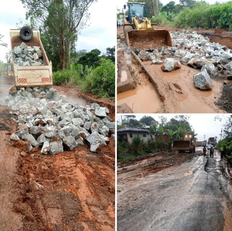 Bafang-Bandja : Le MINTP rétablit la circulation avec des travaux d’urgence