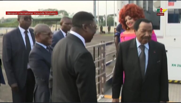 Cameroun: Voici l&rsquo;image de Paul Biya de retour à Yaoundé ce 20 août 2026